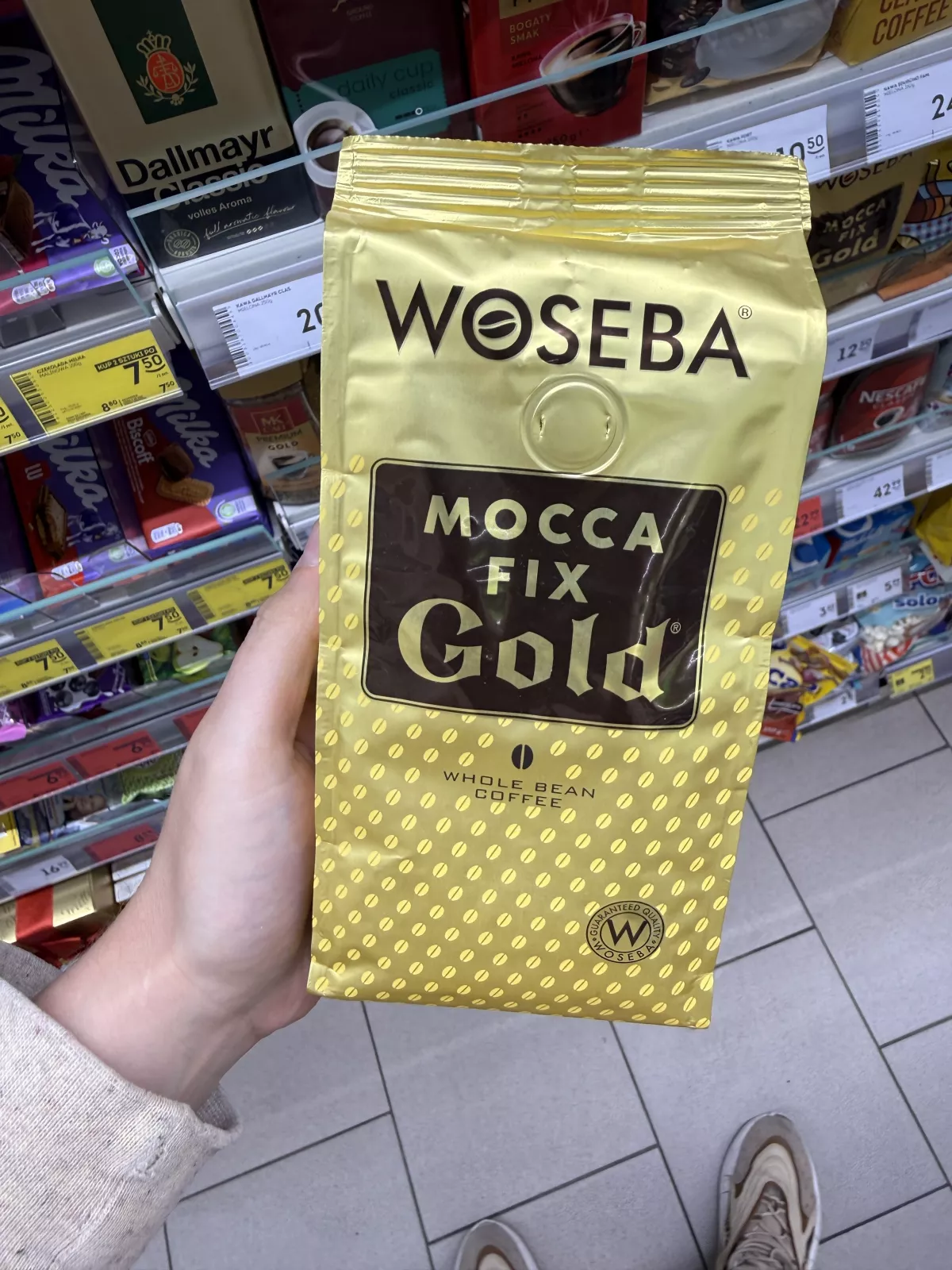 Woseba Mocca Fix Gold kawa ziarnista | 250g