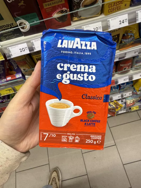 Lavazza Crema e Gusto Classico kawa mielona | 250g