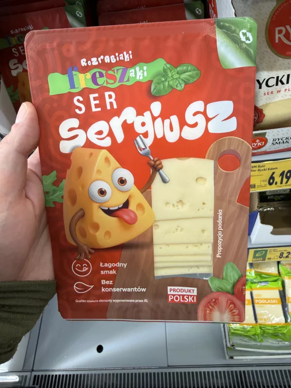 Freszaki Rozrabiaki Ser Sergiusz plastry | 150g