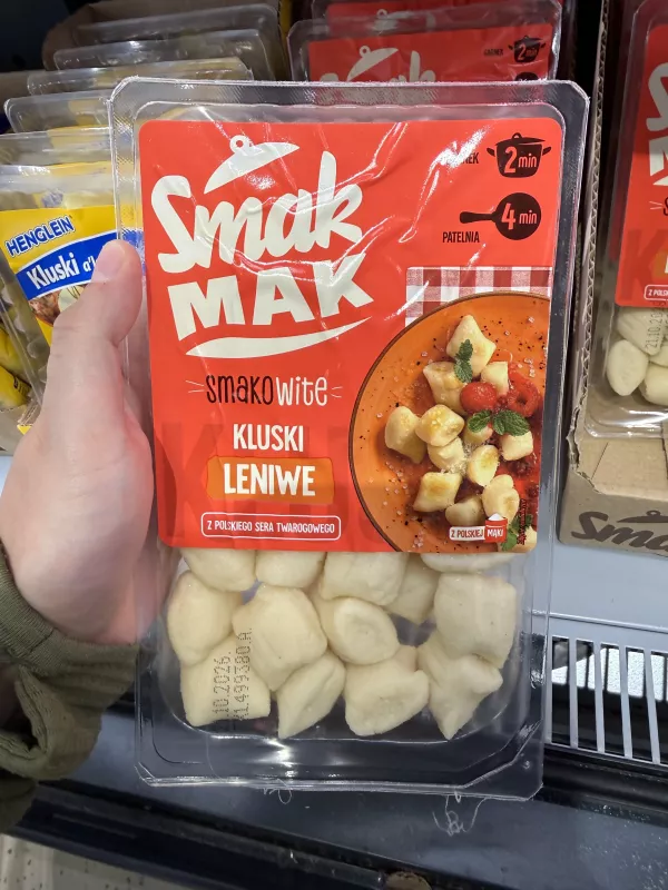 SmakMAK Smakowite Kluski leniwe z polskiego sera twarogowego | 400g