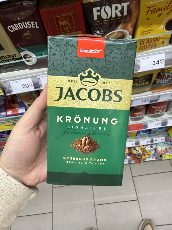 Jacobs Krönung Signature kawa mielona | 250g