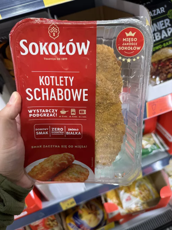 Sokołów Kotlety schabowe | 300g