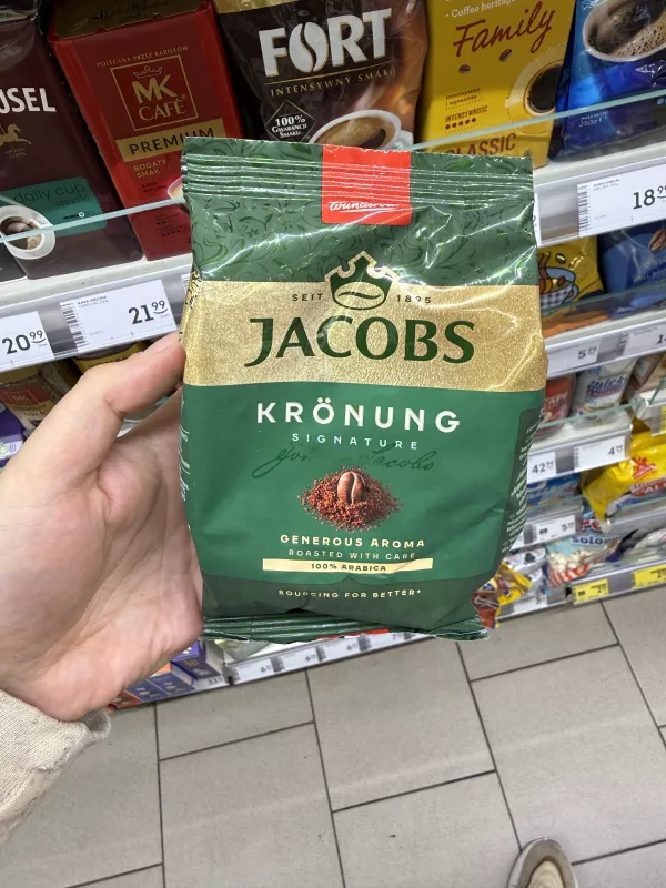 Jacobs Krönung Signature kawa mielona | 100g