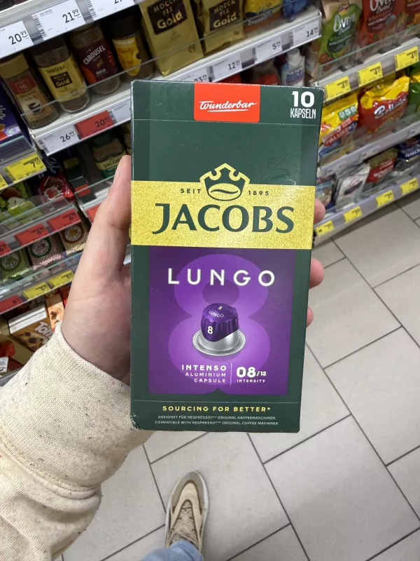 Jacobs Lungo 8 Intenso (10 kapsułek) | 52g