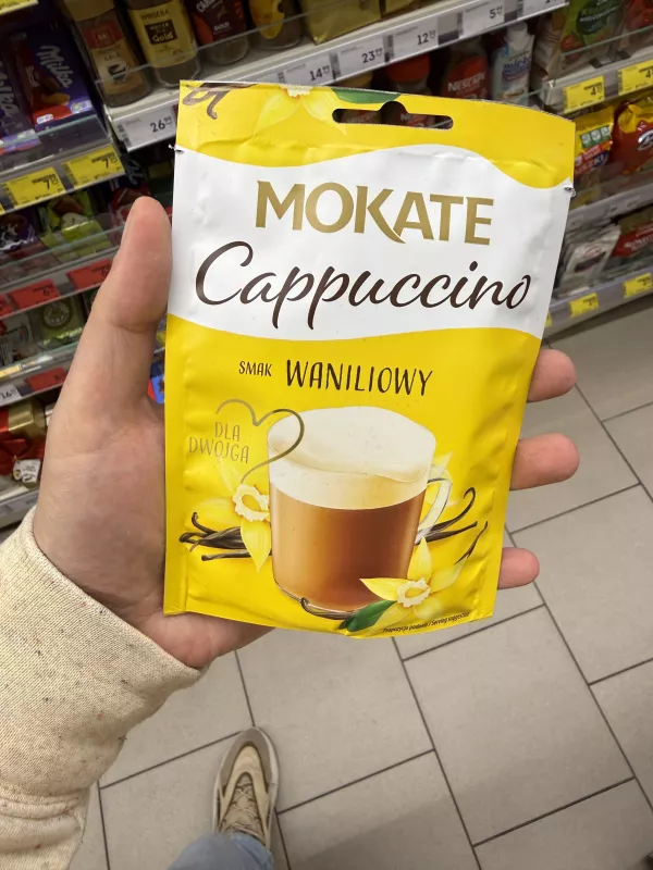Mokate Cappuccino dla Dwojga smak waniliowy | 40g