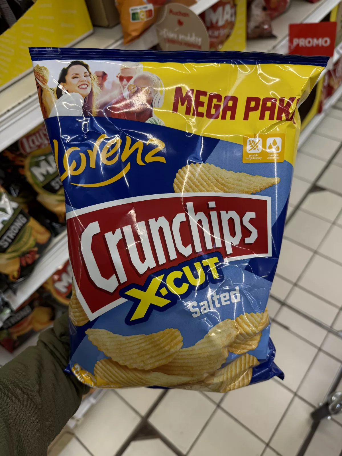 Crunchips X-Cut Salted | 200g