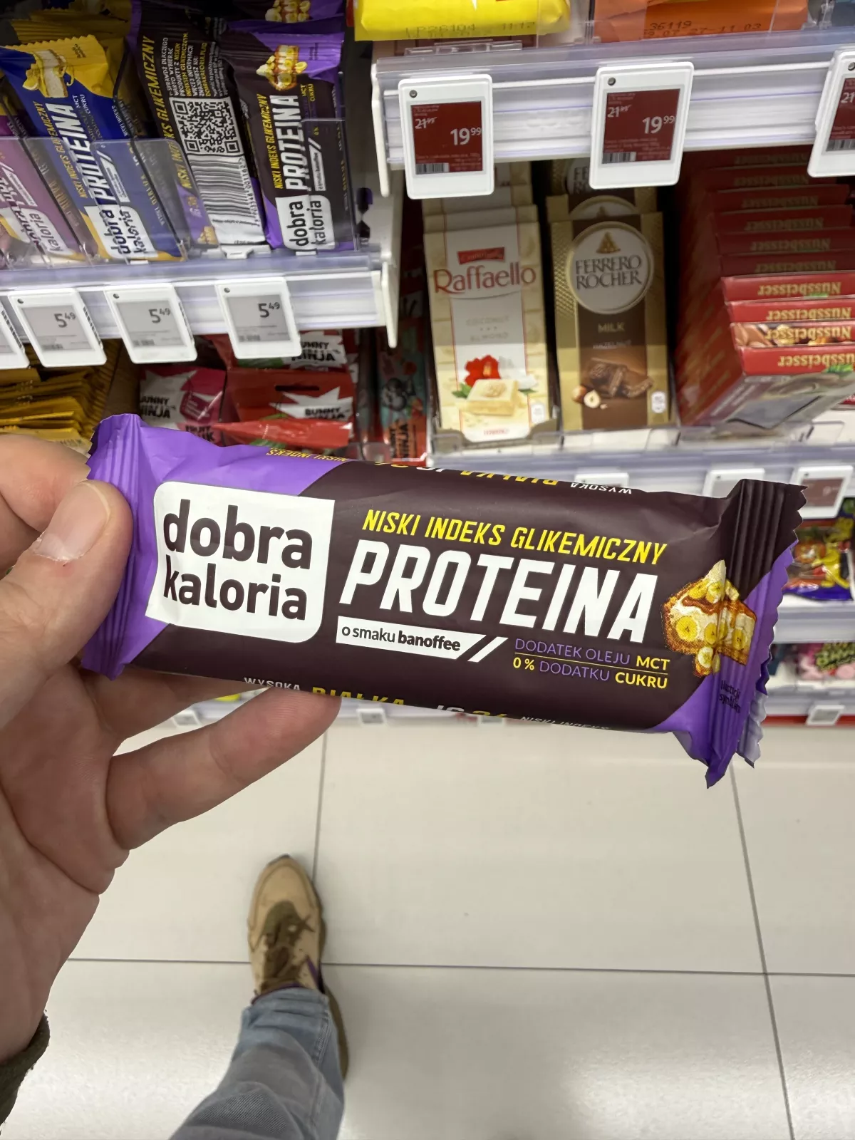 Dobra Kaloria Proteina baton o smaku banoffee | 45g