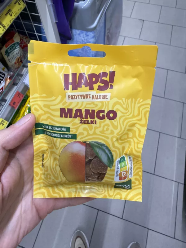 Haps! Mango żelki | 30g