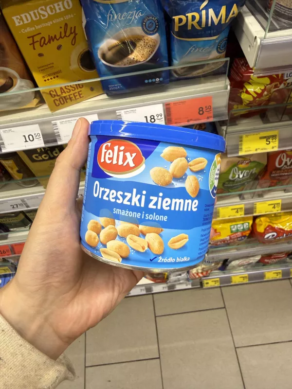 Felix Orzeszki ziemne smażone i solone | 140g