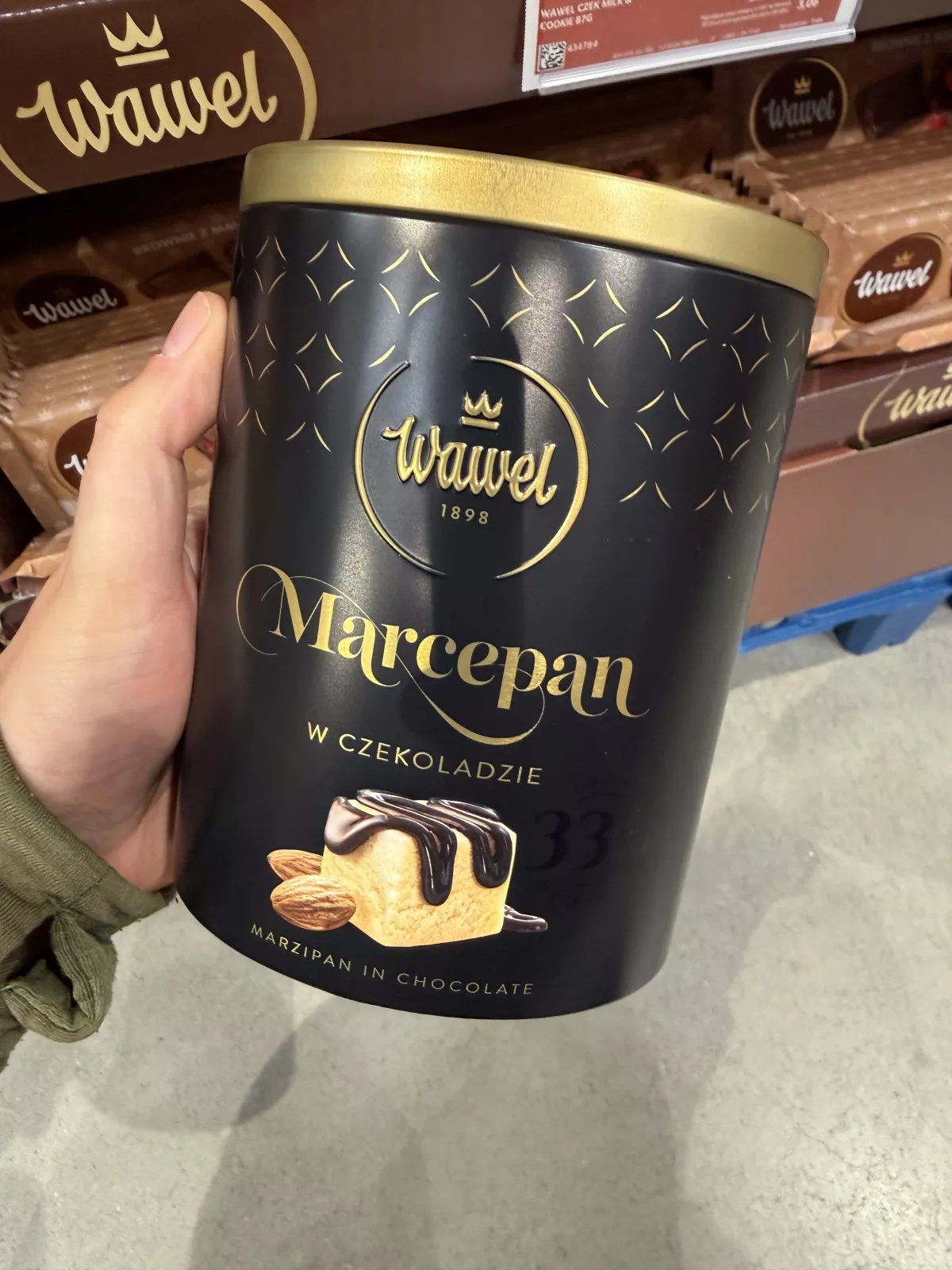Wawel Marcepan w czekoladzie | 200g