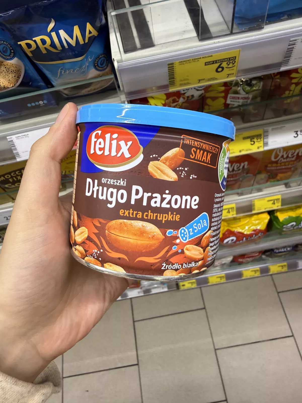 Felix Orzeszki Długo Prażone extra chrupkie z solą | 140g