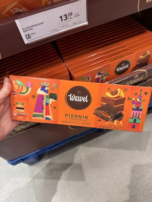 Wawel Piernik z pomarańczą | 250g