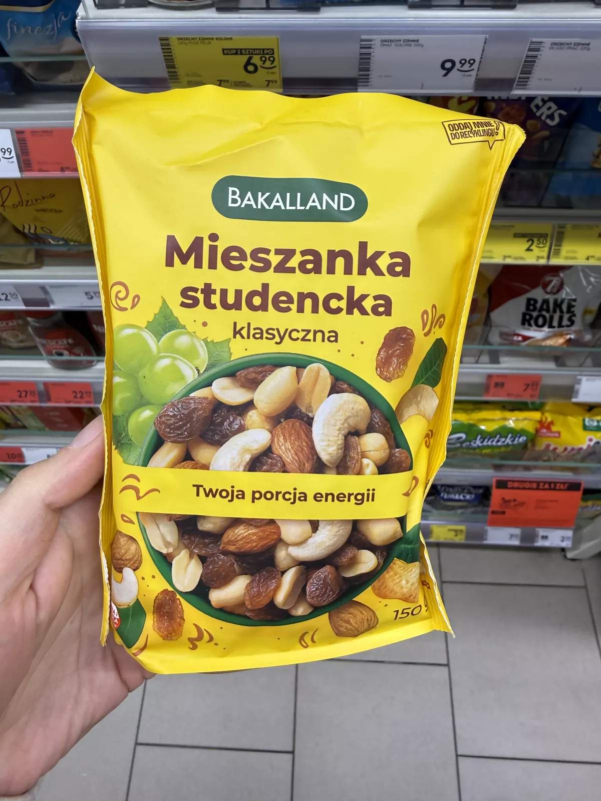 Bakalland Mieszanka studencka klasyczna | 150g