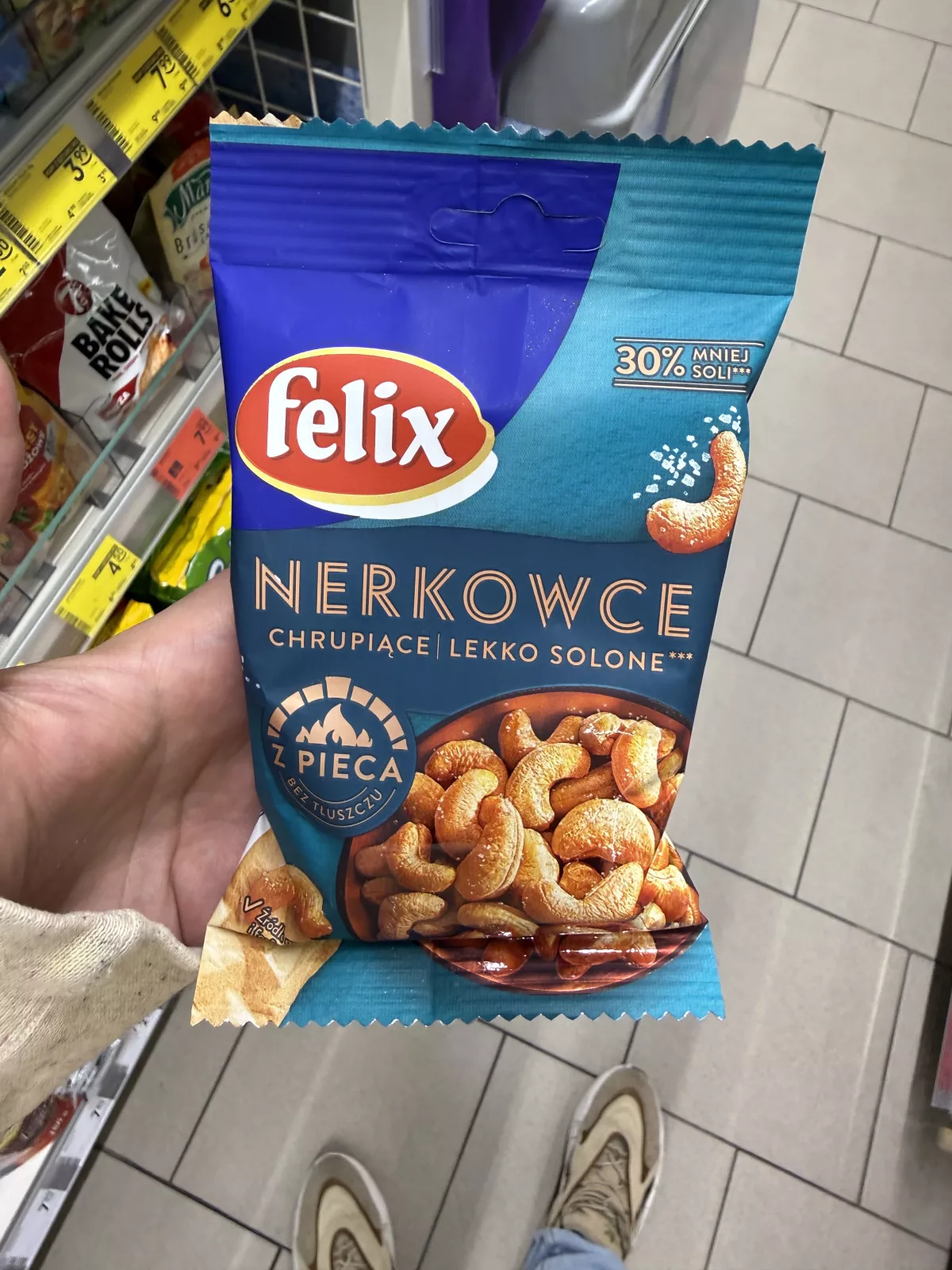Felix Nerkowce z pieca lekko solone | 70g