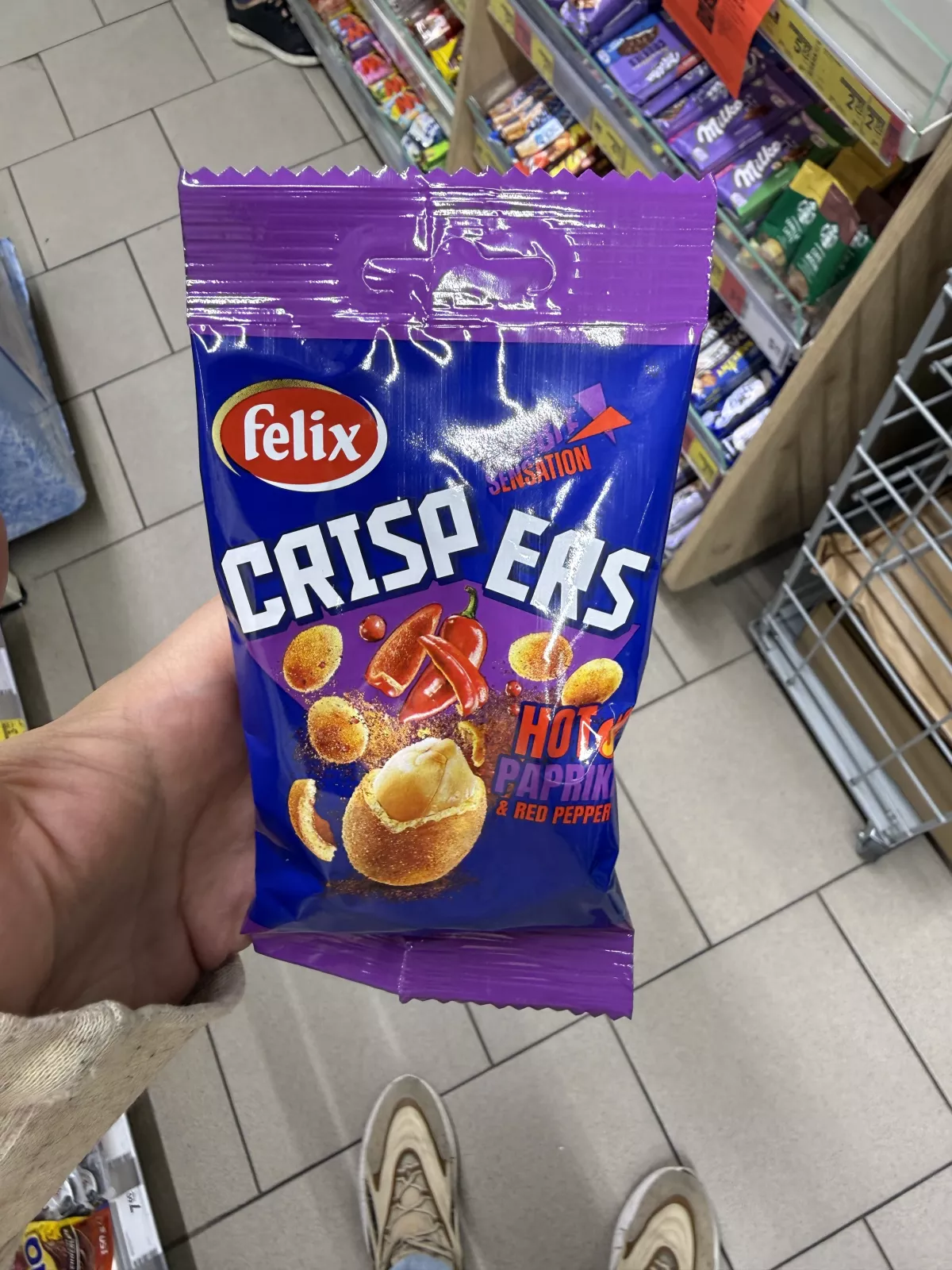 Felix Crispers Hot Paprika & Red Pepper | 40g