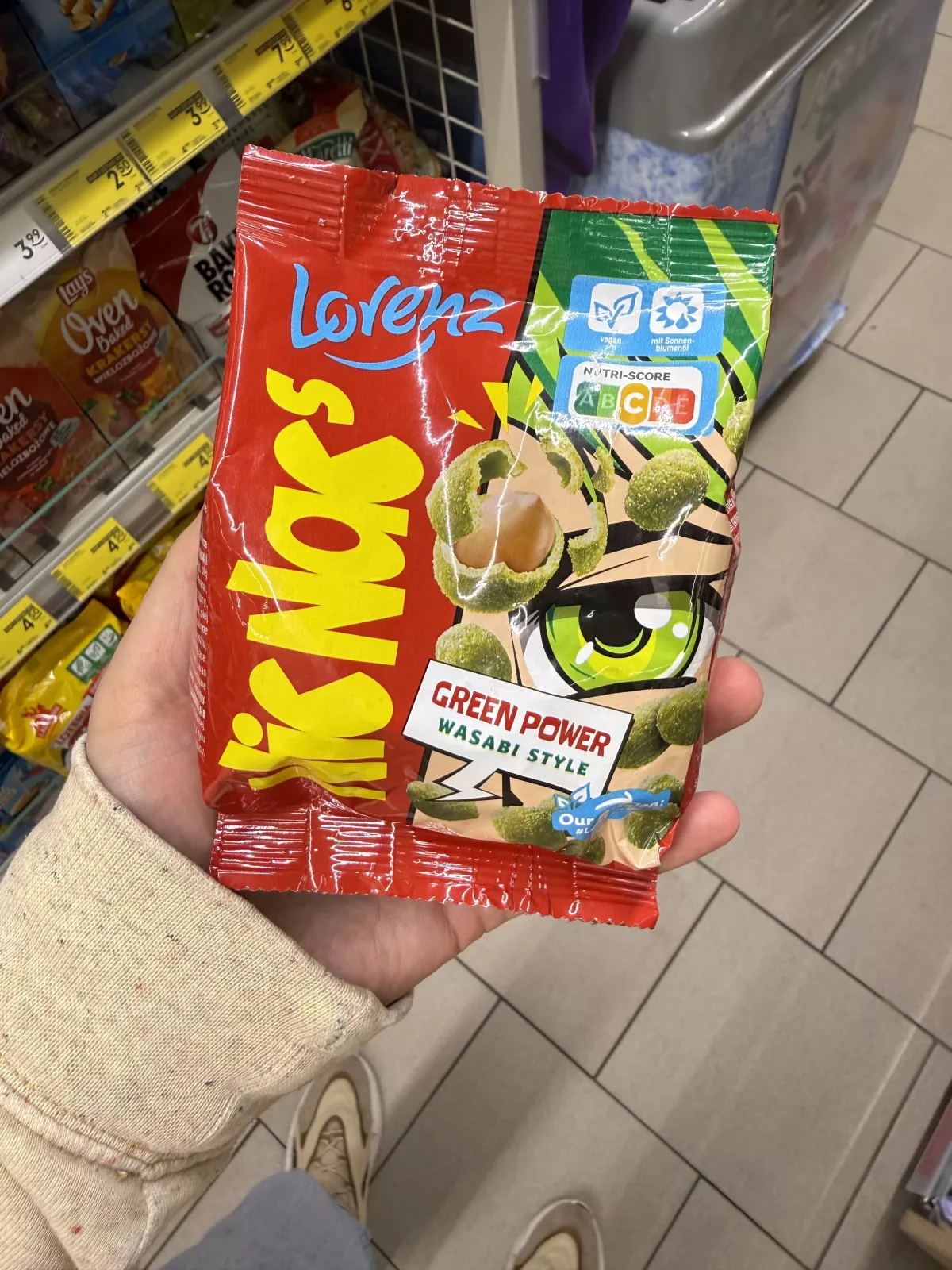 Lorenz NicNac’s Green Power Wasabi Style | 110g