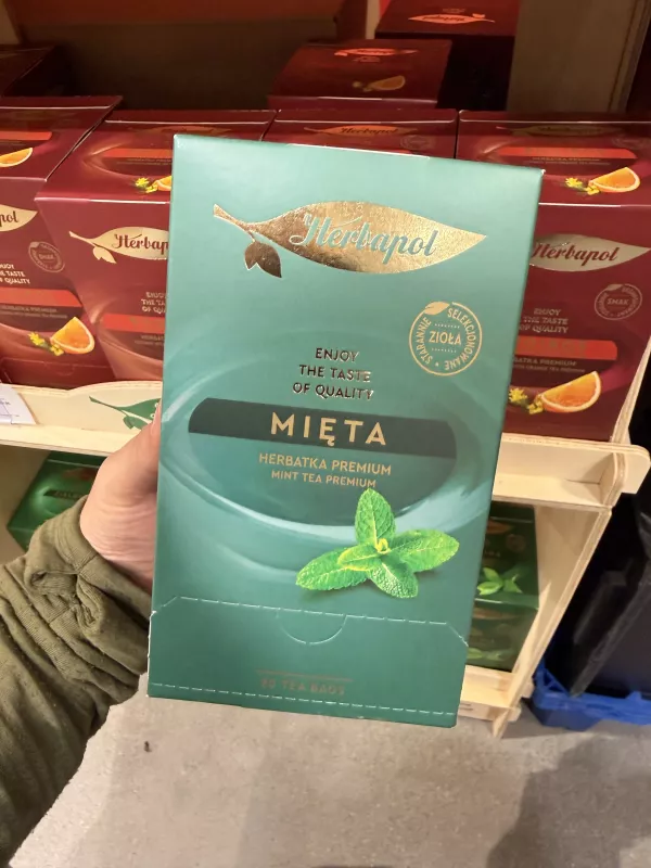 Herbapol Herbatka Premium Mięta | 40g