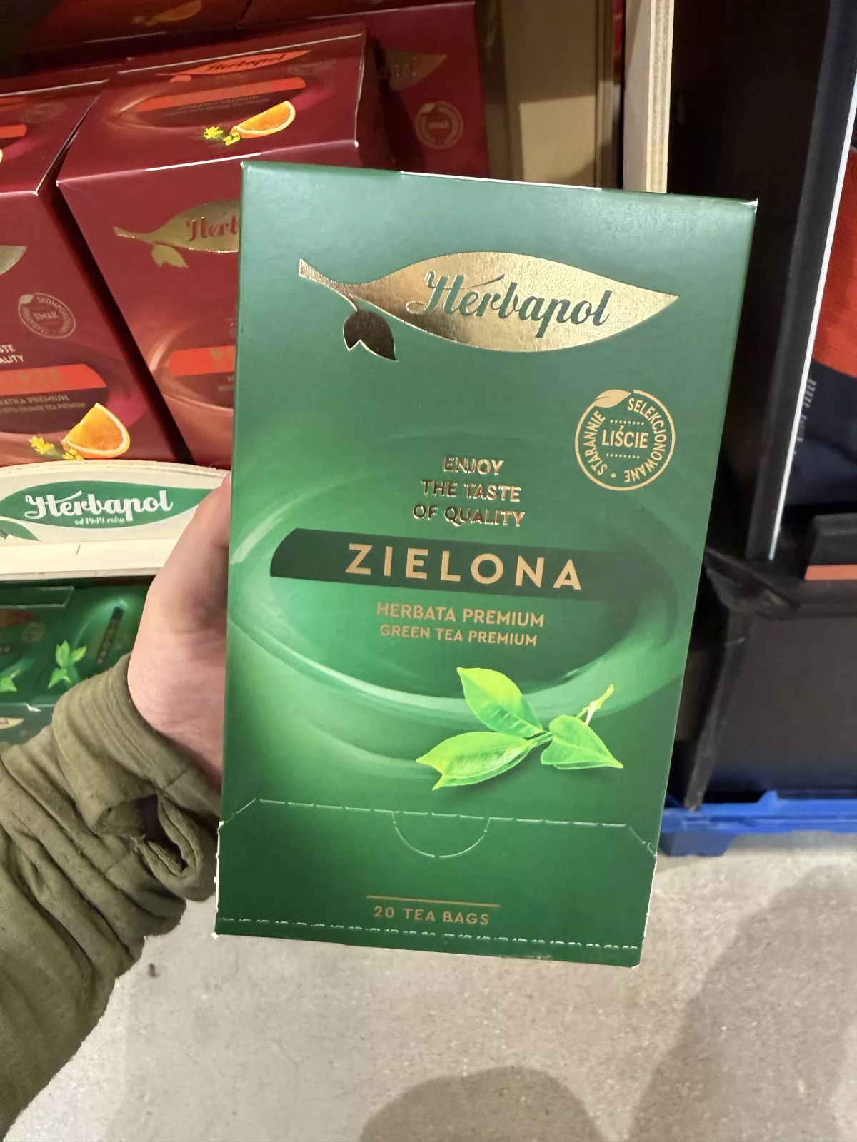 Herbapol Zielona Herbata Premium | 40g
