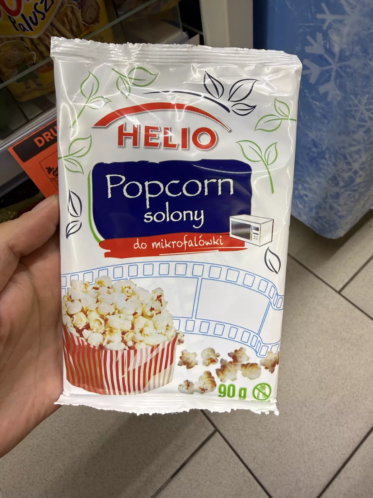 Helio Popcorn solony do mikrofalówki | 90g