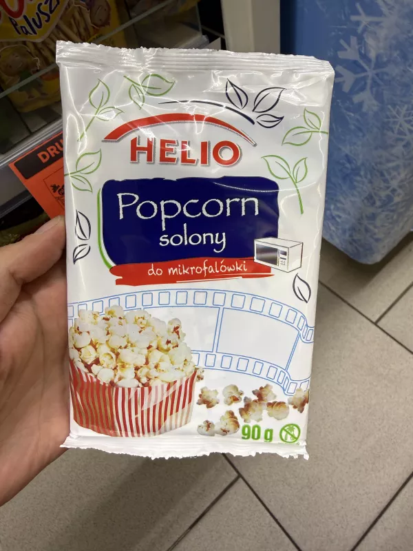 Helio Popcorn solony do mikrofalówki | 90g