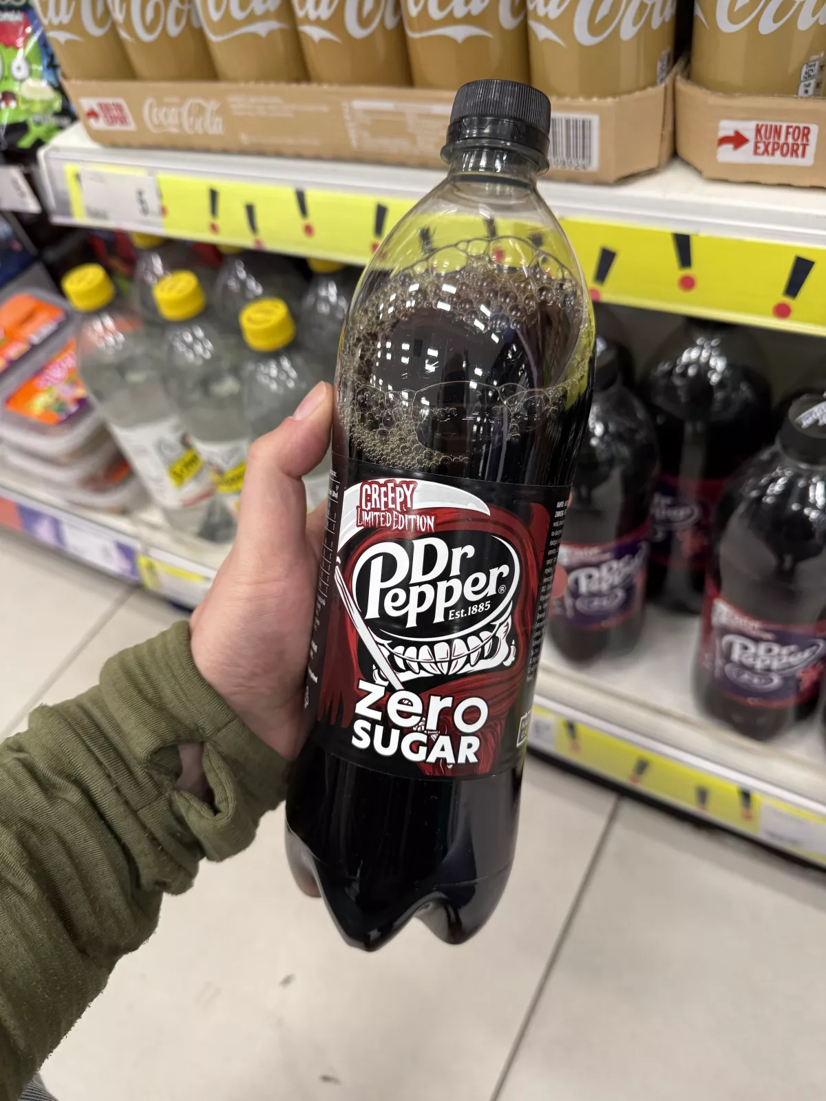 Dr Pepper Zero Sugar Creepy Limited Edition | 850ml