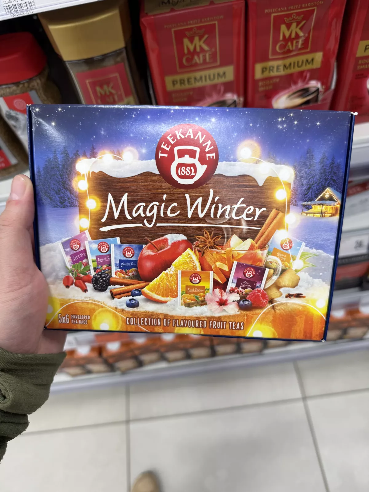 Teekanne Magic Winter zestaw herbatek owocowych | 71,25g