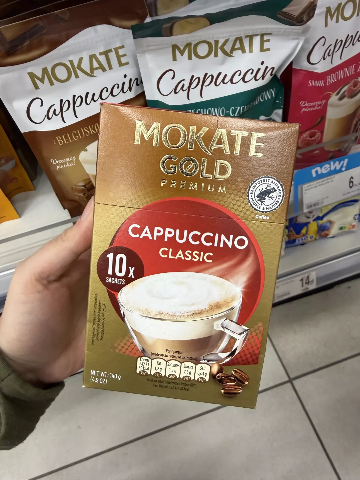 Mokate Gold Premium Cappuccino Classic | 140g
