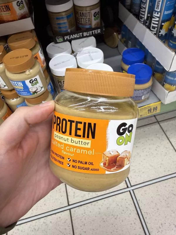 Go On Protein Peanut Butter Salted Caramel krem orzechowy o smaku słonego karmelu | 350g