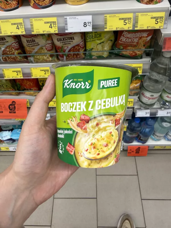 Knorr Puree Boczek z cebulką | 51g