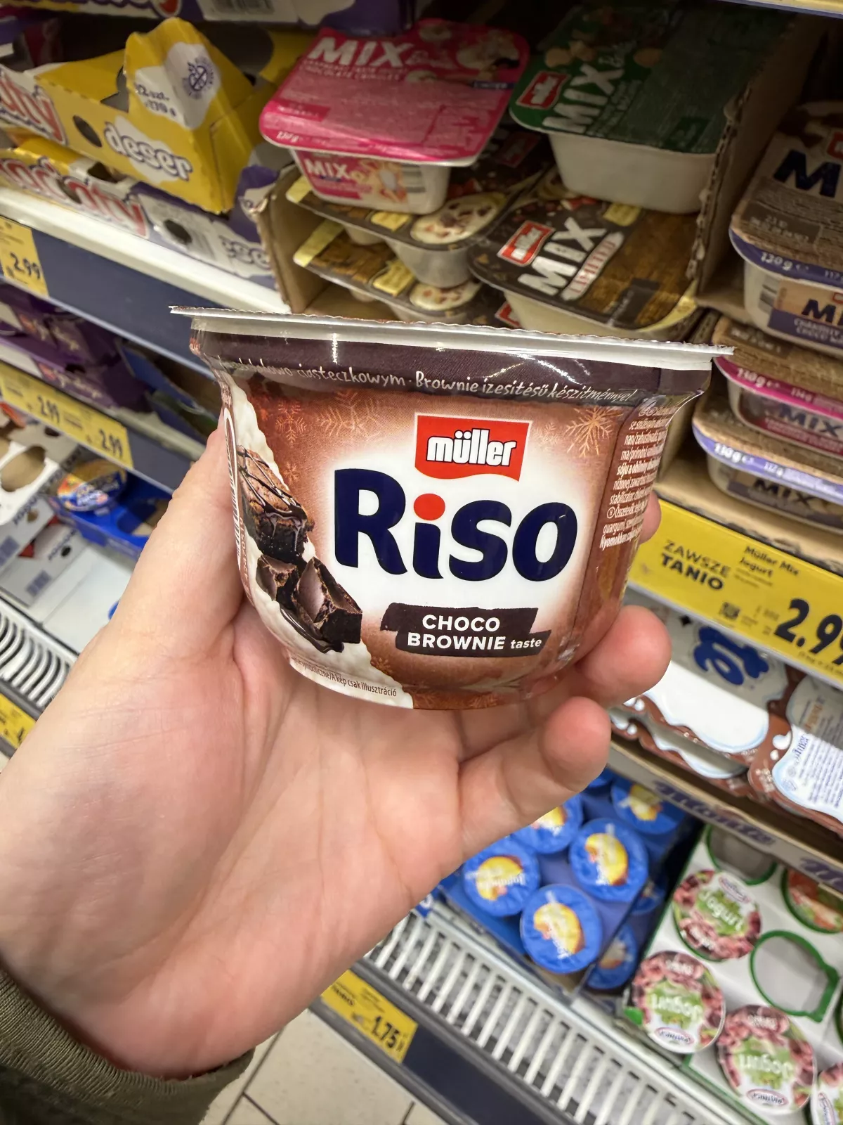 Müller Riso Winter Choco Brownie taste | 175g