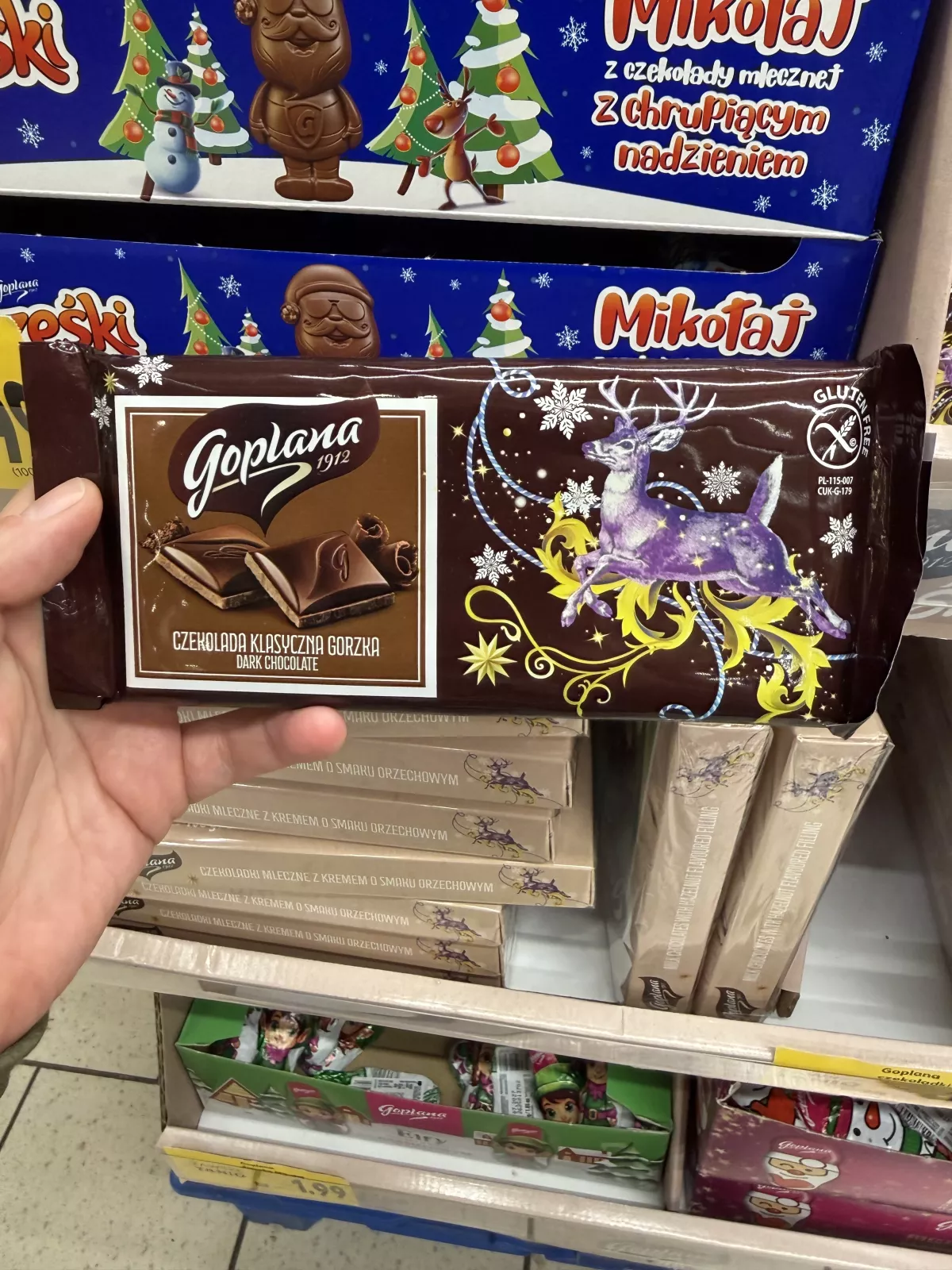 Goplana Czekolada klasyczna gorzka | 90g