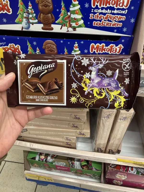 Goplana Czekolada klasyczna gorzka | 90g