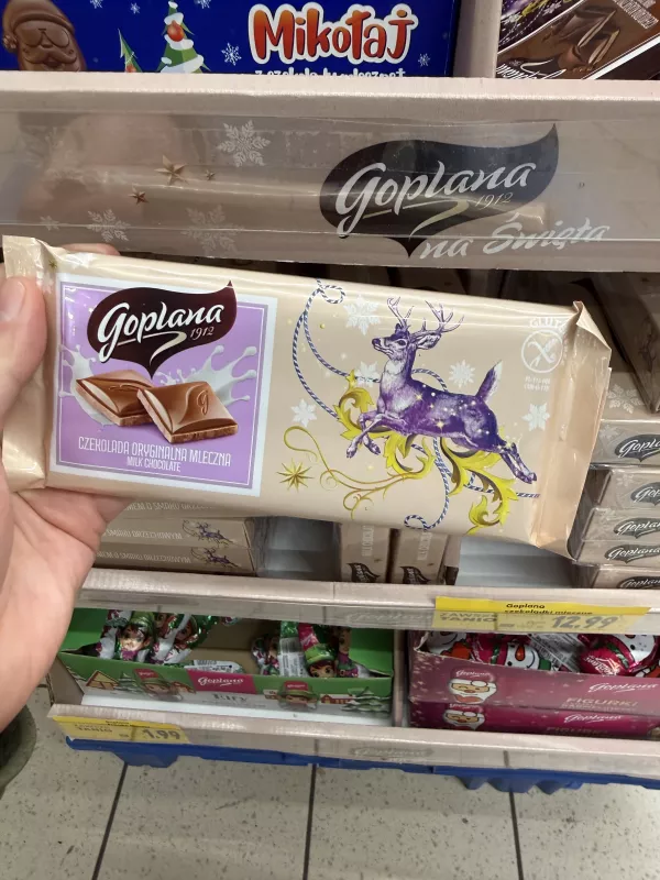 Goplana Czekolada Oryginalna Mleczna | 90g