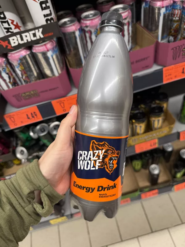 Crazy Wolf Energy Drink | 1000ml