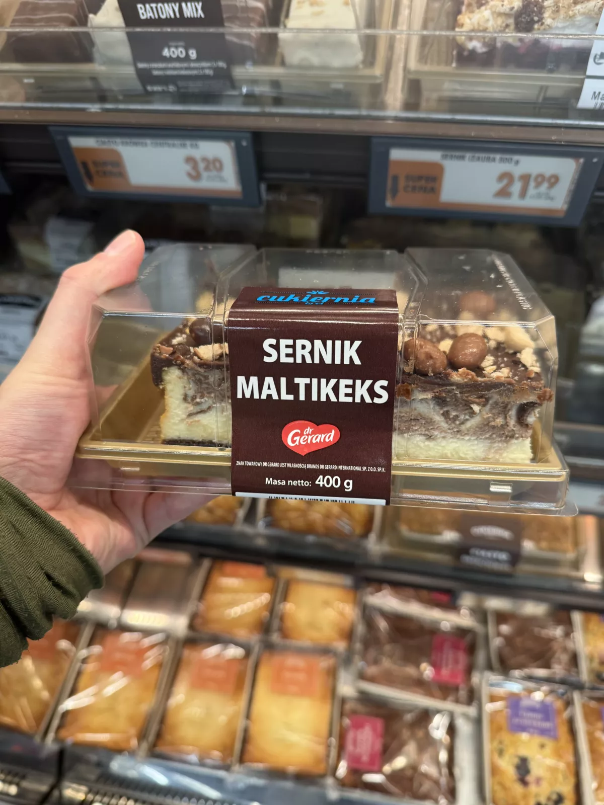 Cukiernia Brel Sernik Maltikeks | 400g