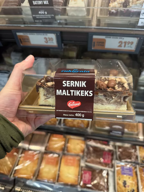 Cukiernia Brel Sernik Maltikeks | 400g