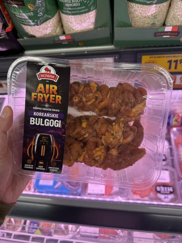 Nowak Air Fryer Koreańskie bulgogi | 400g