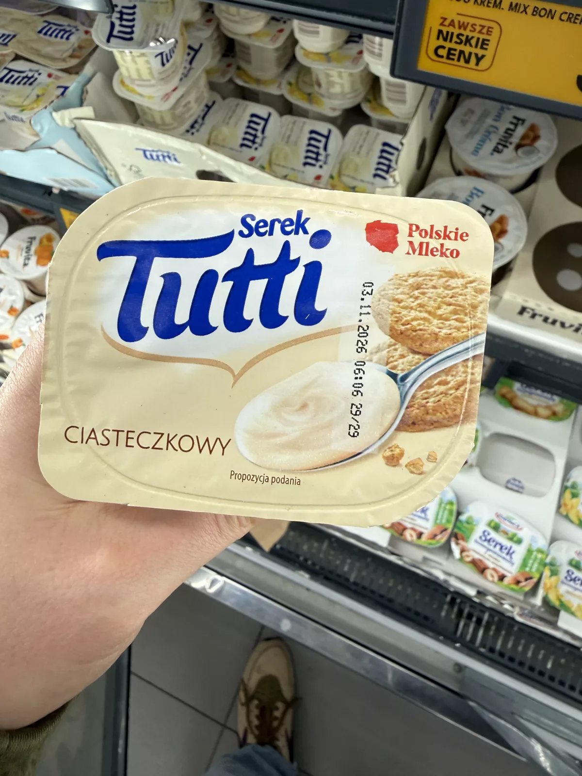 Tutti Serek homogenizowany ciasteczkowy | 150g