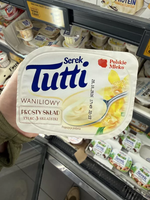 Tutti Serek waniliowy Prosty skład | 150g