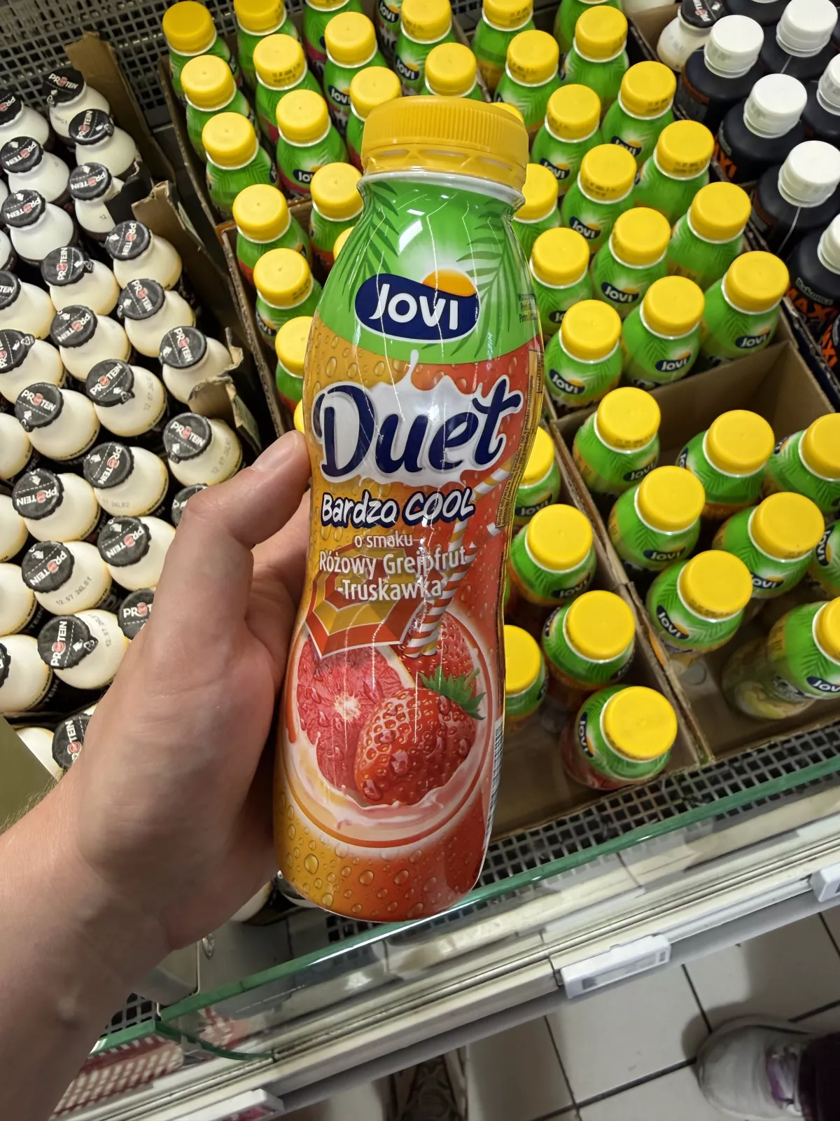 Jovi Duet Bardzo Cool Różowy Grejpfrut-Truskawka | 350g