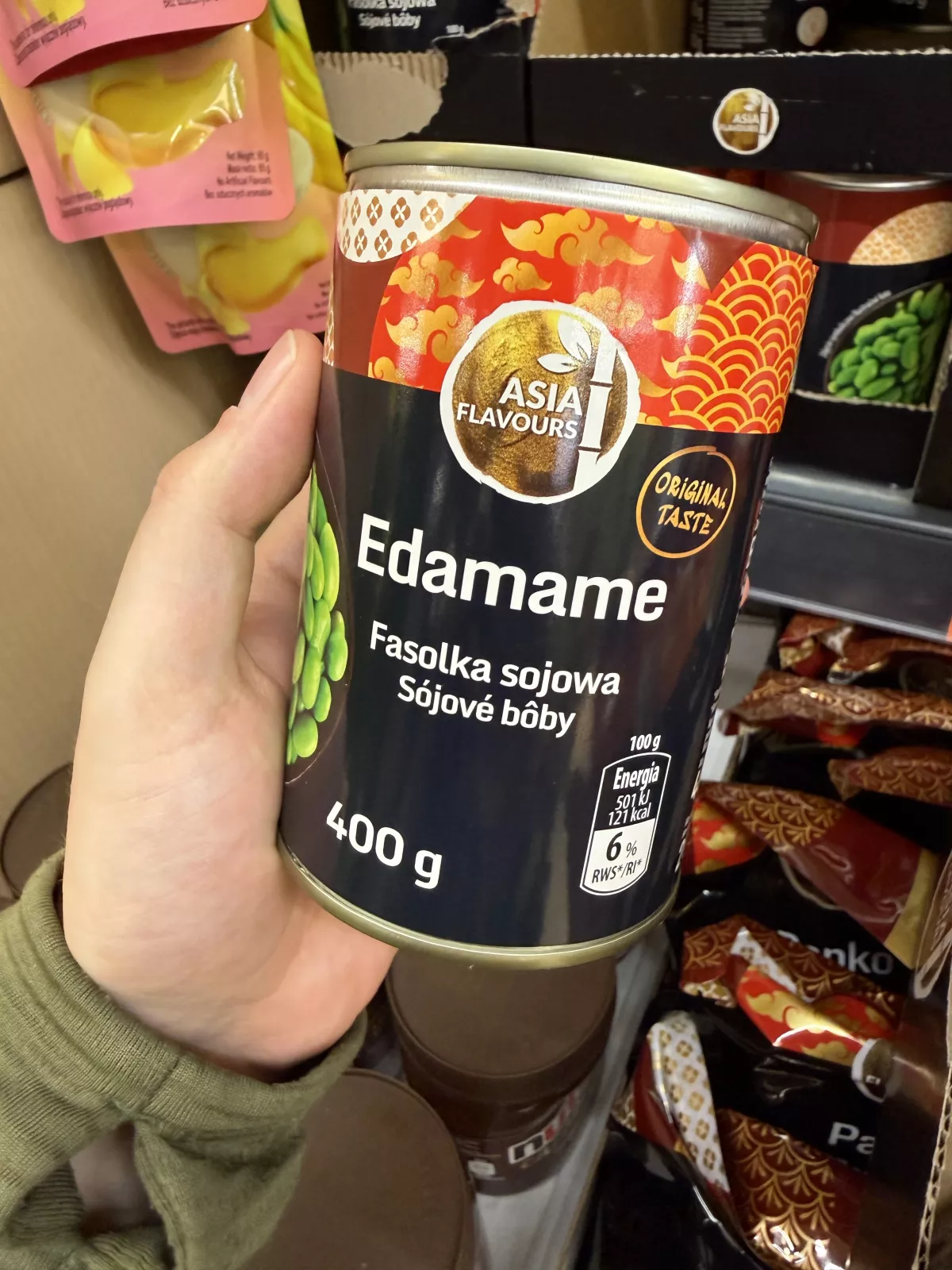 Asia Flavours Edamame Fasolka sojowa | 400g