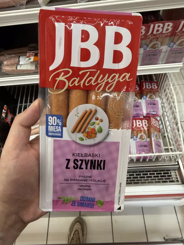 JBB Bałdyga Kiełbaski z szynki | 190g