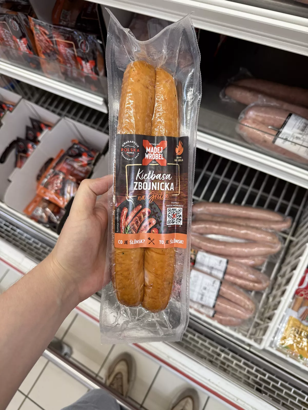 Madej Wróbel Kiełbasa Zbójnicka na grilla | 480g