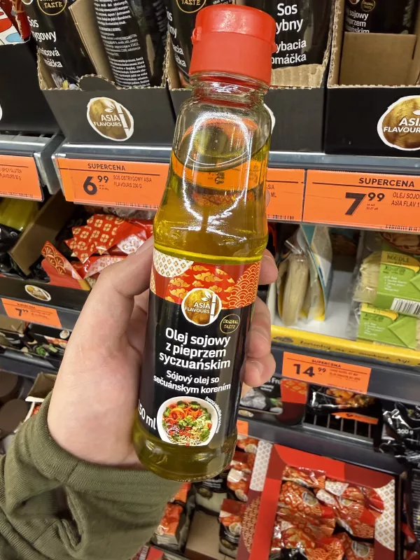 Asia Flavours Olej sojowy z pieprzem syczuańskim | 150ml