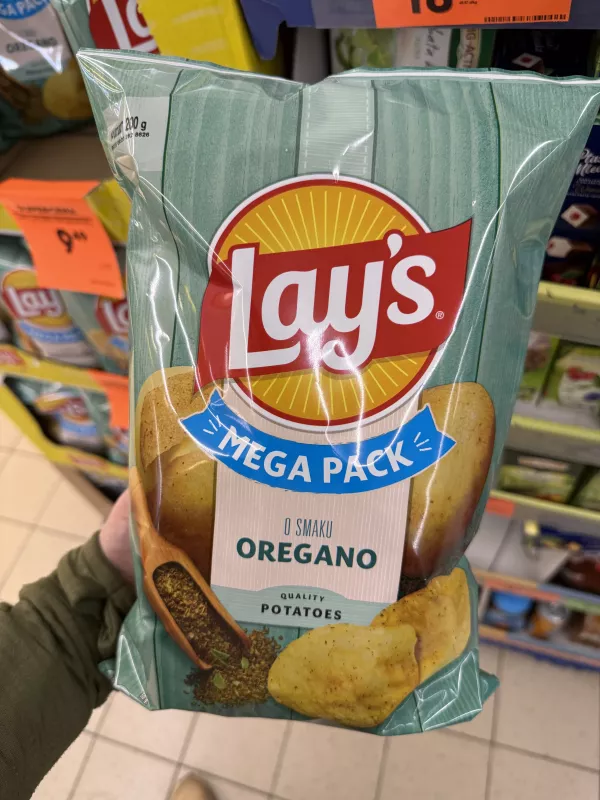 Lay’s Mega Pack o smaku Oregano | 200g