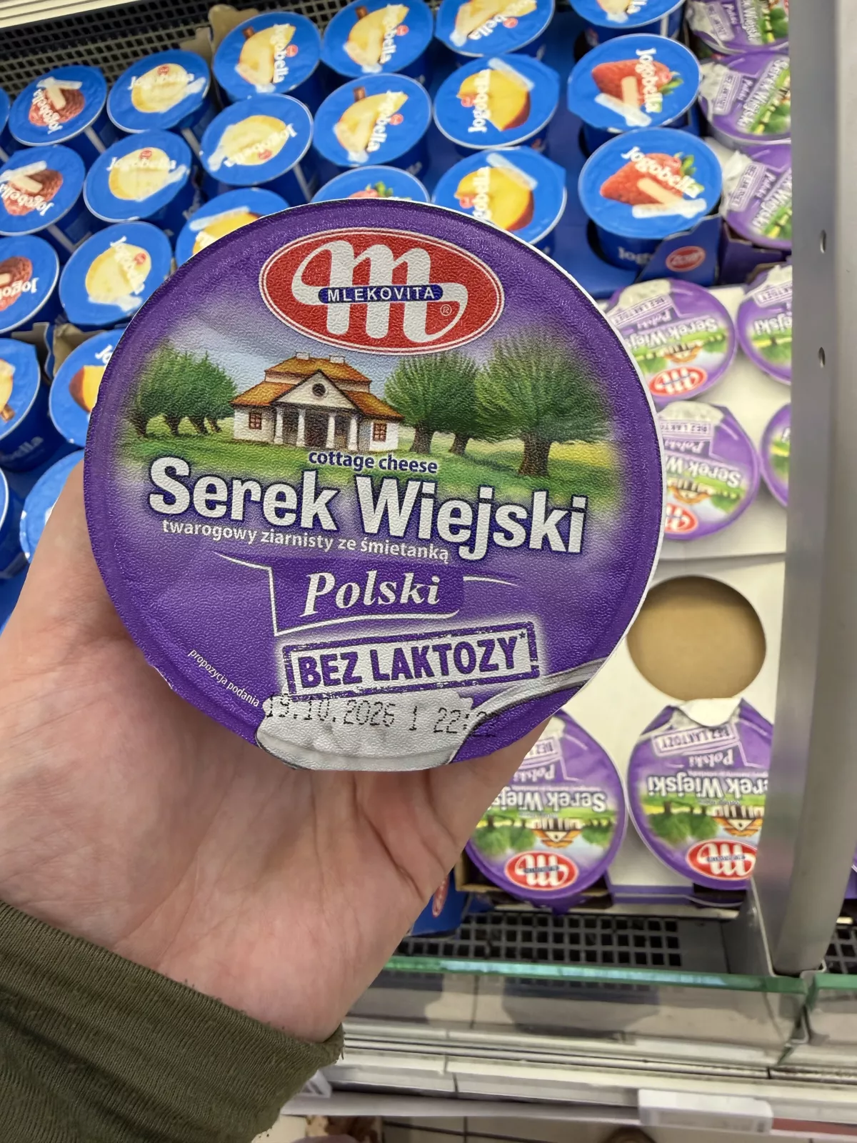 Mlekovita Serek Wiejski Polski bez laktozy | 180g