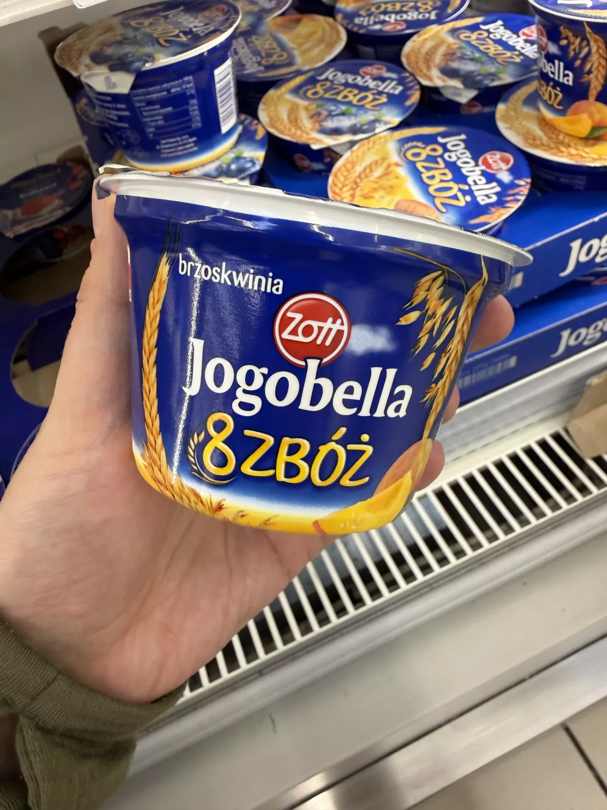 Zott Jogobella 8 zbóż Brzoskwinia | 200g