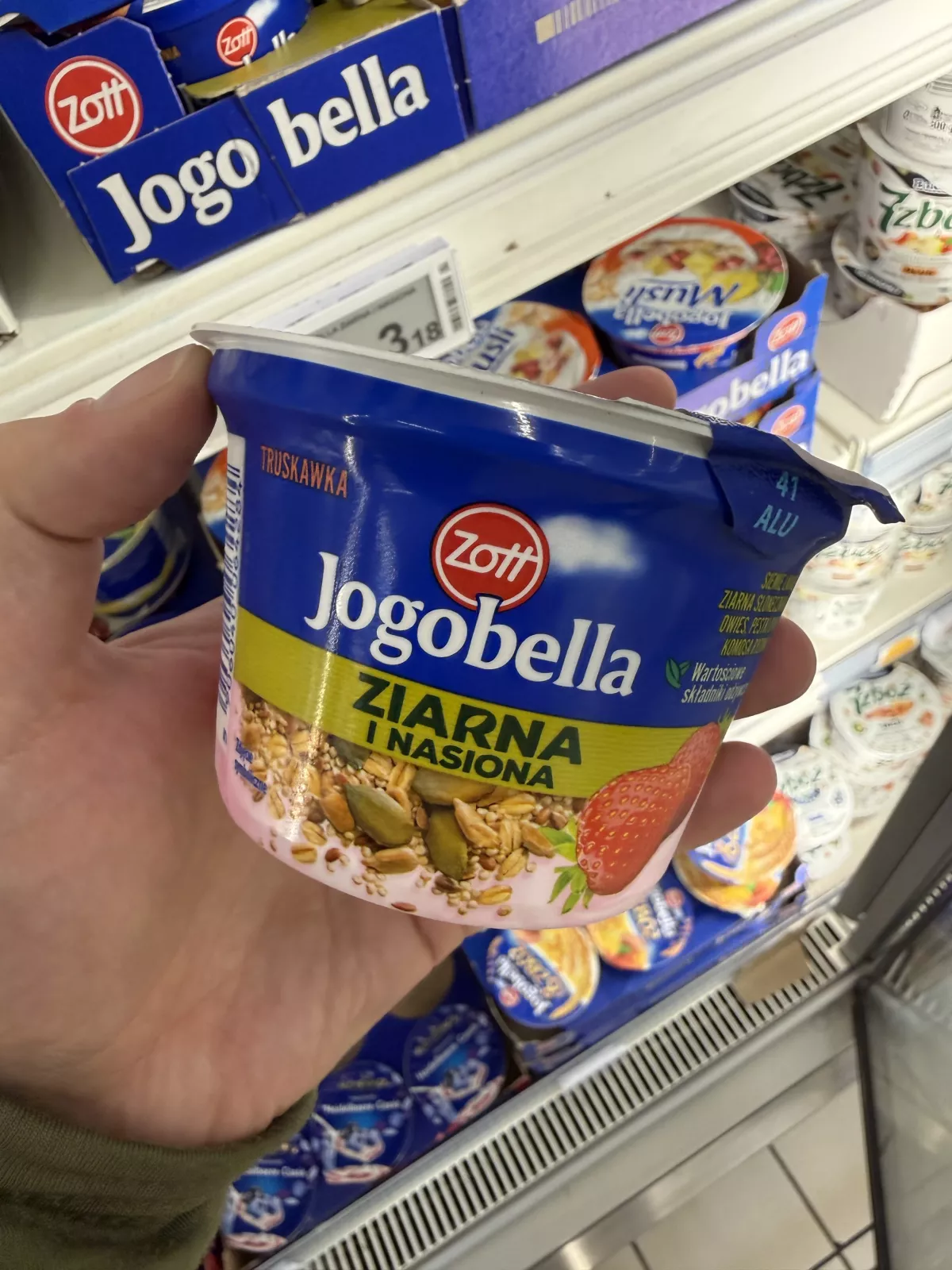Zott Jogobella Ziarna i nasiona Truskawka | 200g
