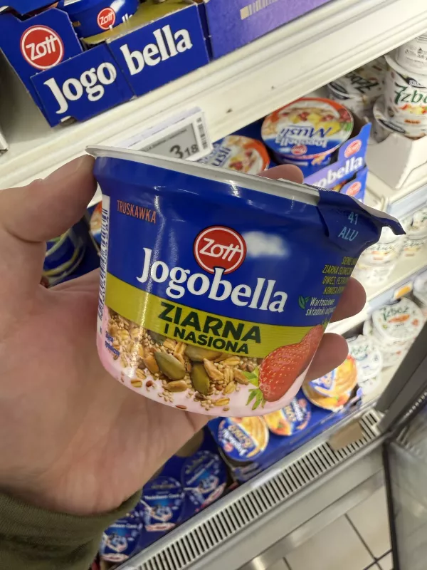 Zott Jogobella Ziarna i nasiona Truskawka | 200g