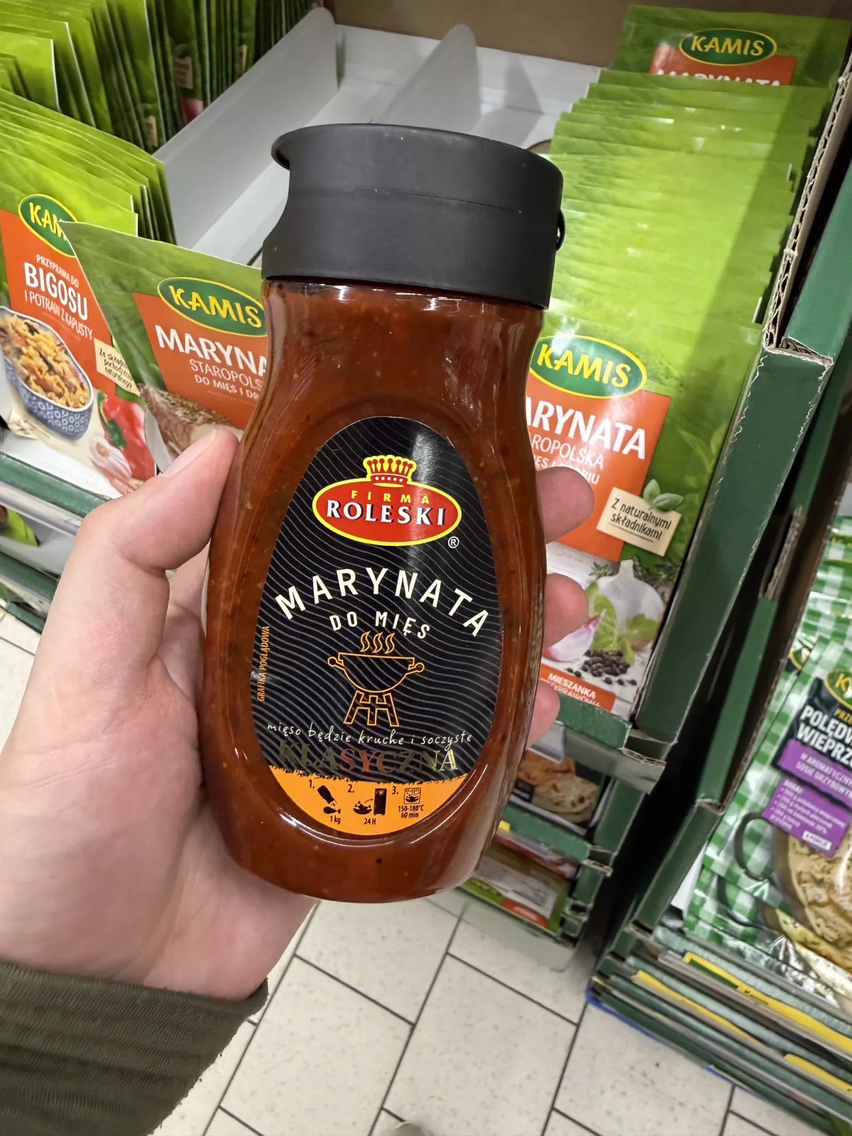 Roleski Marynata do mięs Klasyczna | 280g